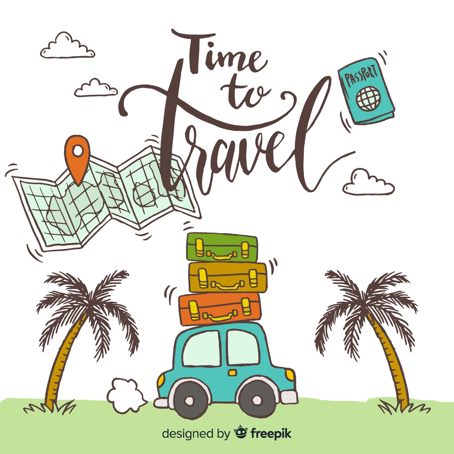 Time to travel vector